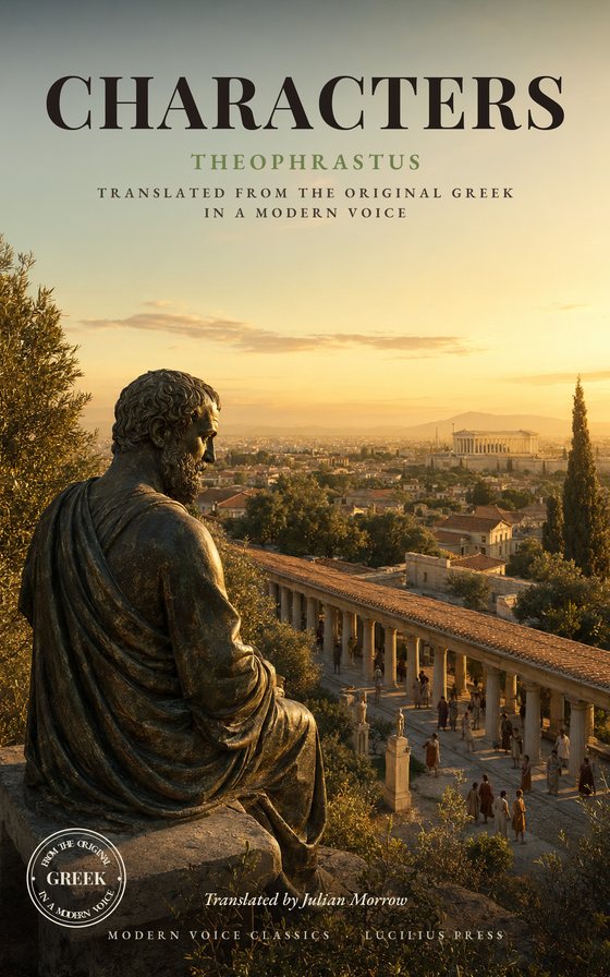 Theophrastus' Characters cover